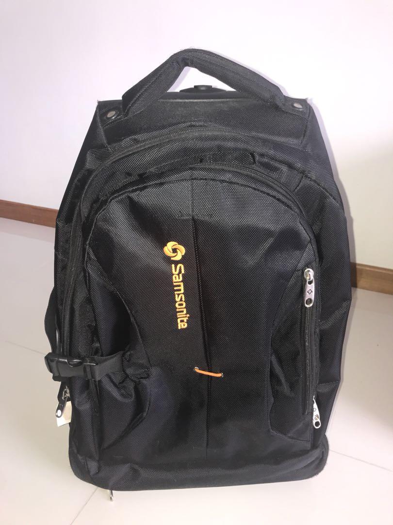 samsonite roller backpack