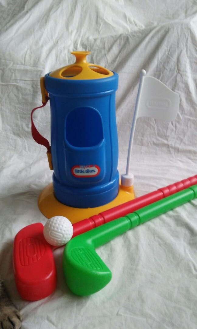little tikes grab and go golf set