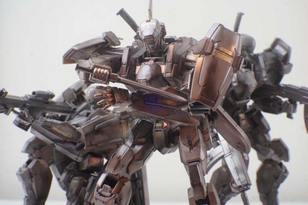 M9 Gernsback Hg Full Metal Panic Invisible Victory Painted And Weathered Toys Games Others On Carousell