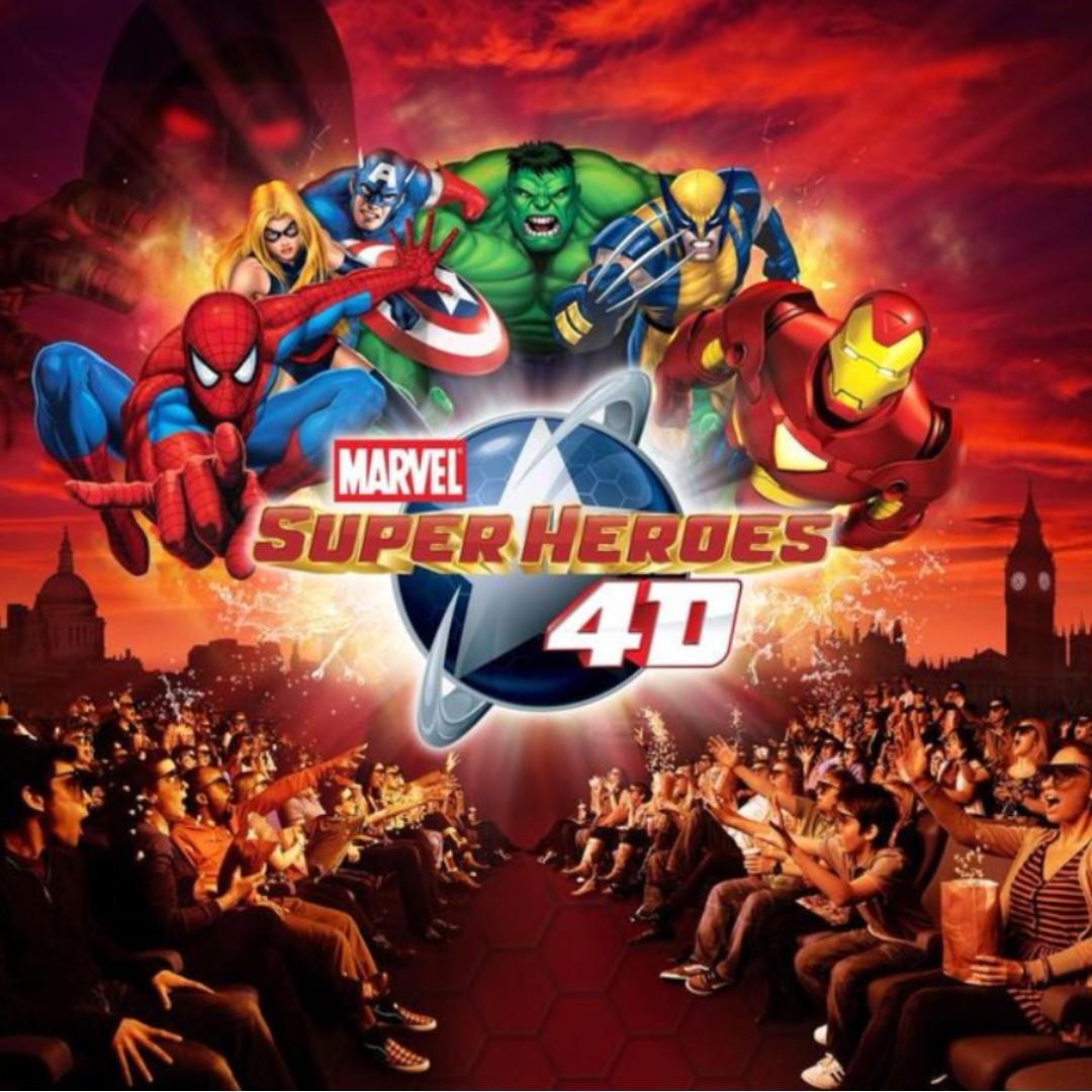 Marvel 4d Experience Madame Tussauds Sentosa Singapore Entertainment Attractions On Carousell Patung di madame tussauds singapore sangat mirip orang asli. madame tussauds sentosa singapore