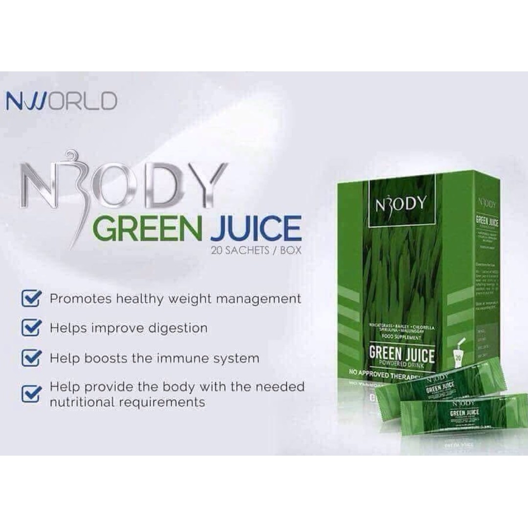 NBody Green Juice, Health & Nutrition, Health Supplements, Health Food