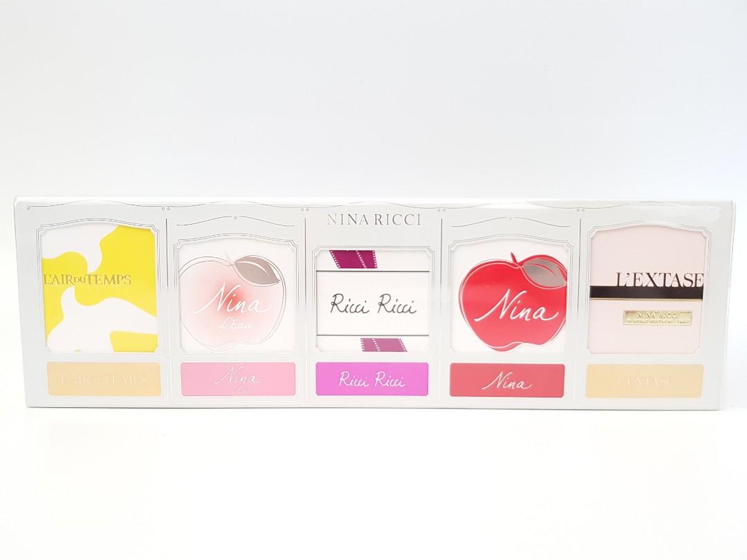 New Nina Ricci Miniature Perfume Set Health Beauty Perfumes Deodorants On Carousell