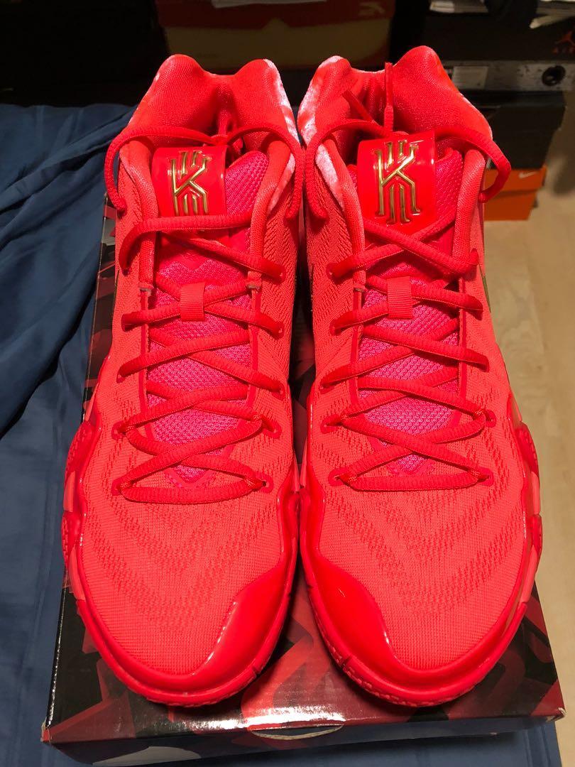 Nike Kyrie 4 red carpet Men s Fashion Footwear Sneakers on Carousell