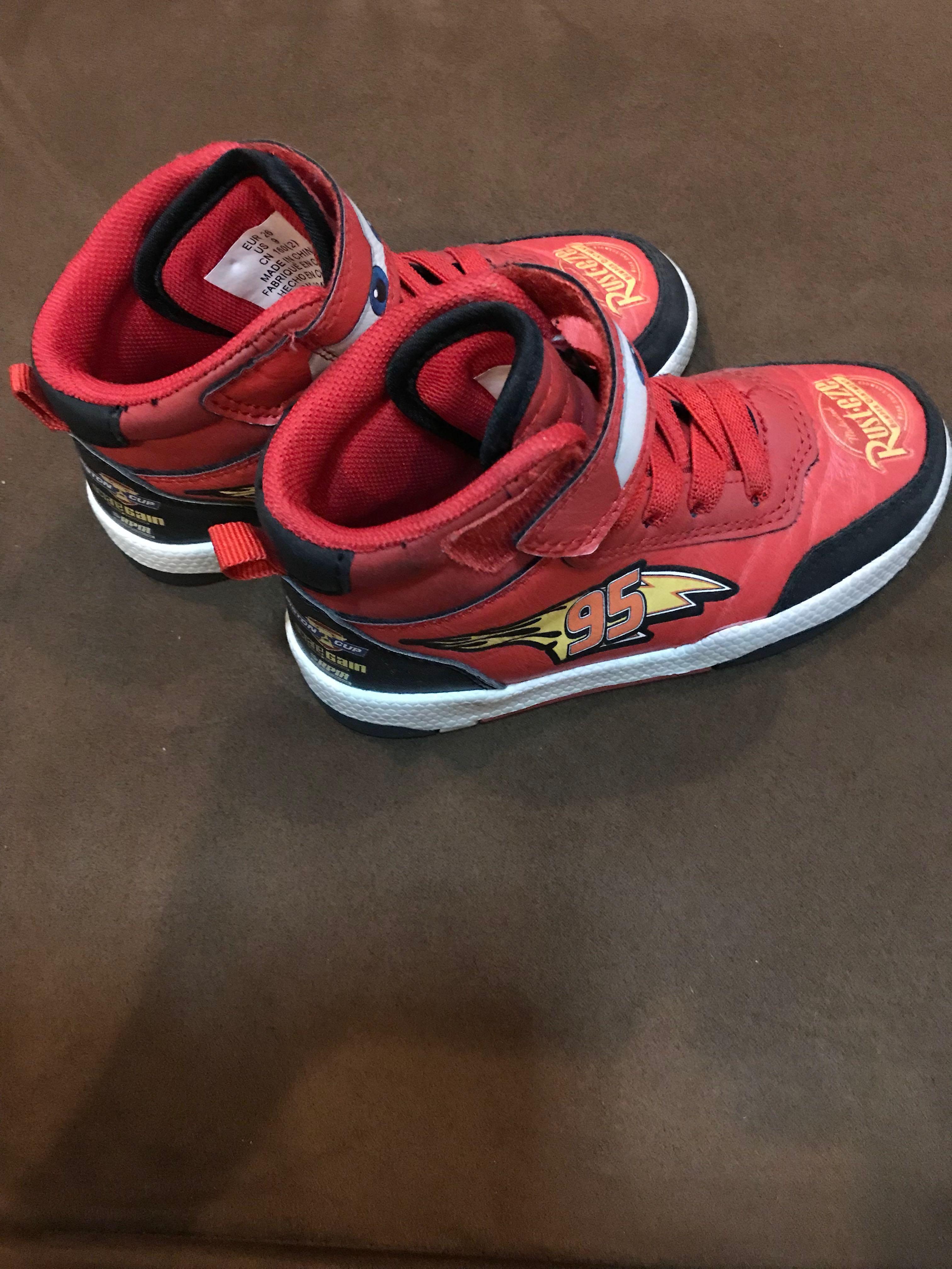 ORIGINAL H M Lightning McQueen Rubber Shoes