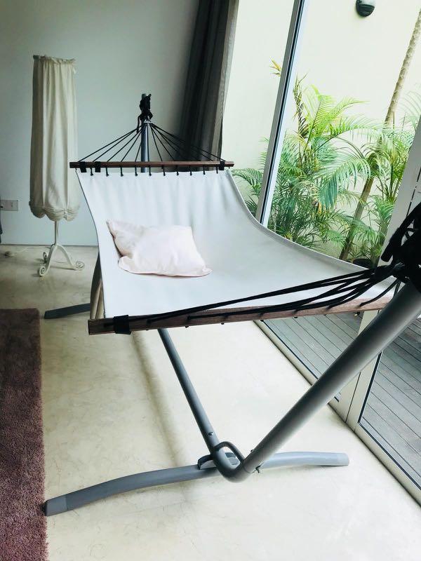 Out Door Or Indoor Hammock With Stand From Ikea Furniture Others On Carousell