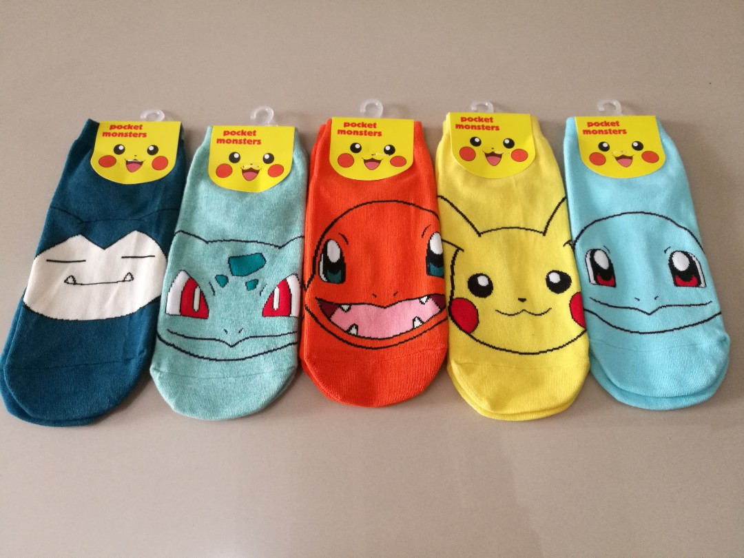 Pokemon Socks, Women's Fashion, Watches & Accessories, Socks & Tights