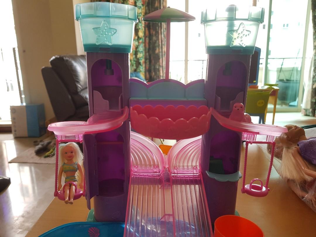 polly pocket wild waves castle