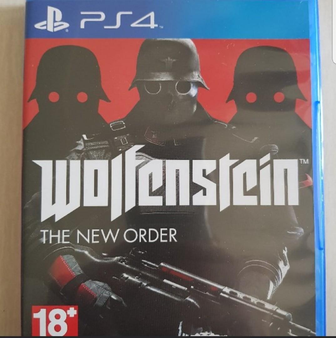 Wolfenstein the new deals order ps4