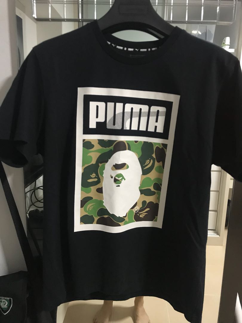 puma bape t shirt