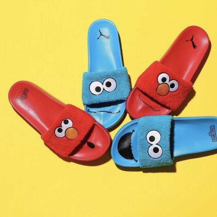 puma sesame street sandals