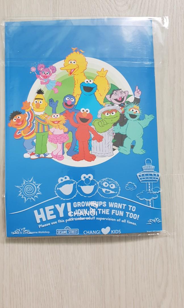 Sesame Street Colouring Book, Hobbies & Toys, Books & Magazines