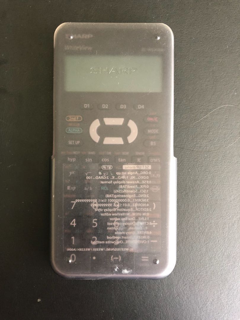 Sharp El W531xm Calculator Electronics Others On Carousell