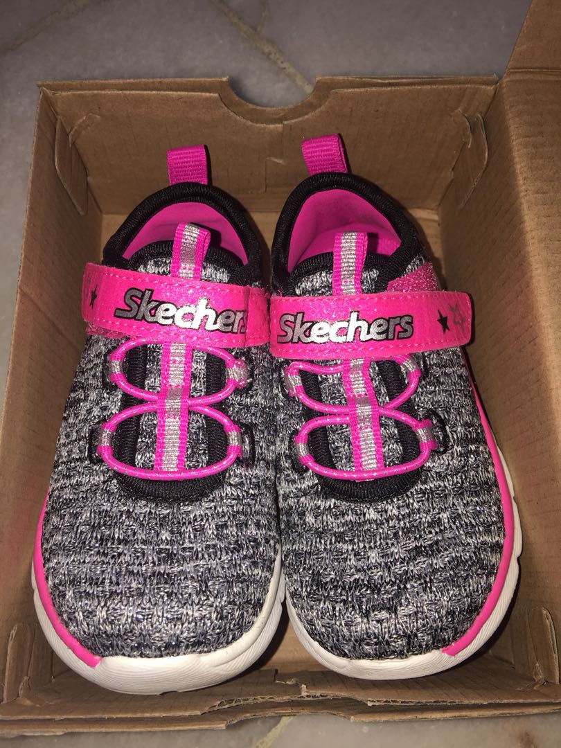 skechers shoes grey