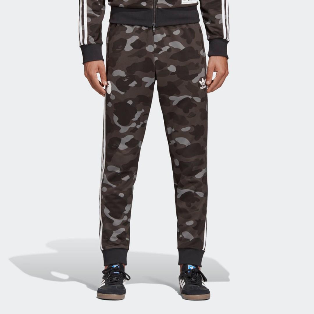 bape x adidas adicolor track pants