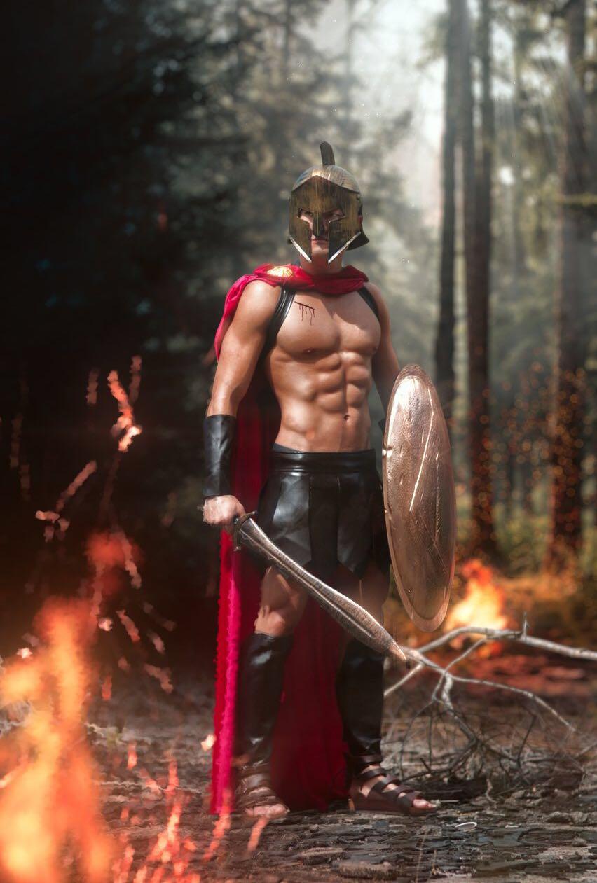 Spartan 300 Mascot Cameo Service For Hens Night Bachelorette Party