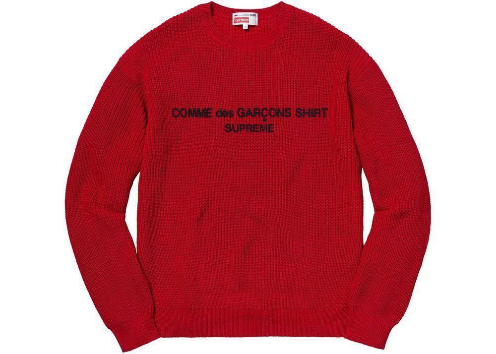 Cdg supreme top sweater