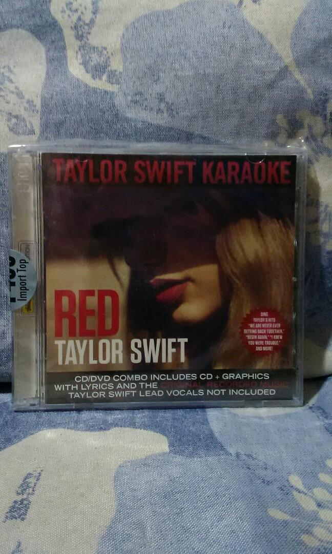 Taylor Swift Red Karaoke Music Media Cd S Dvd S Other Media On Carousell Znala, chto ty stanesh problemoy1. carousell