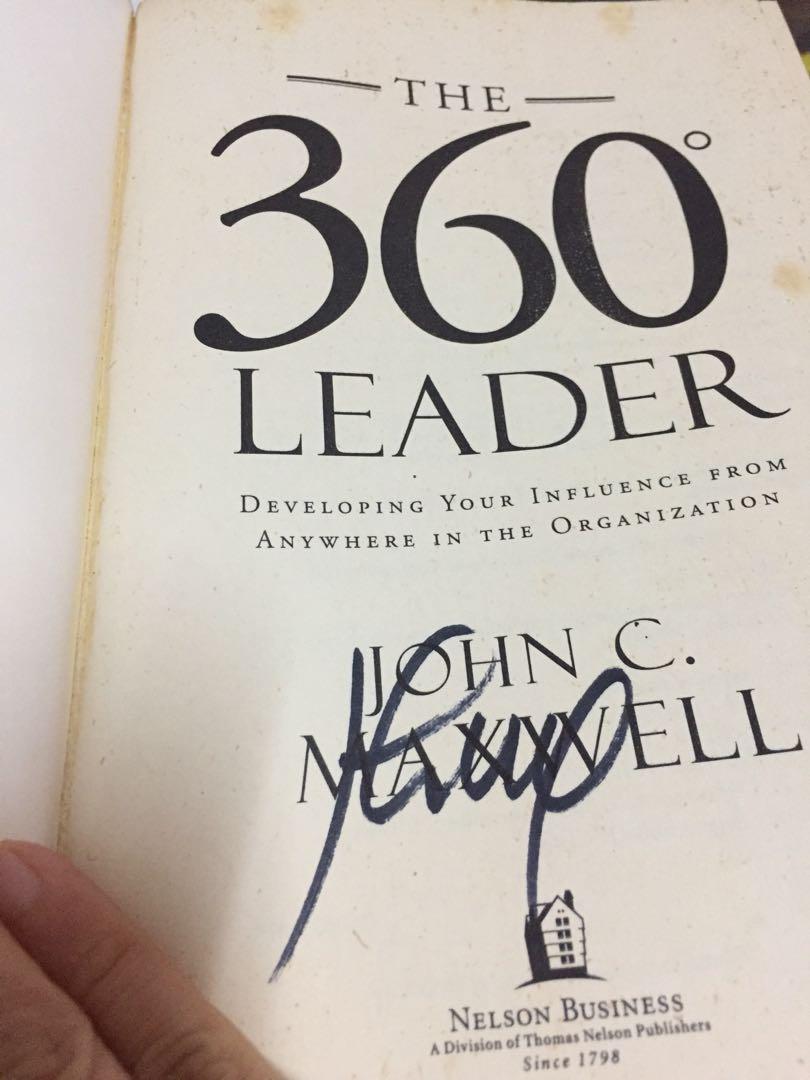 The 360 Degree Leader By John C Maxwell Hobbies Toys Books