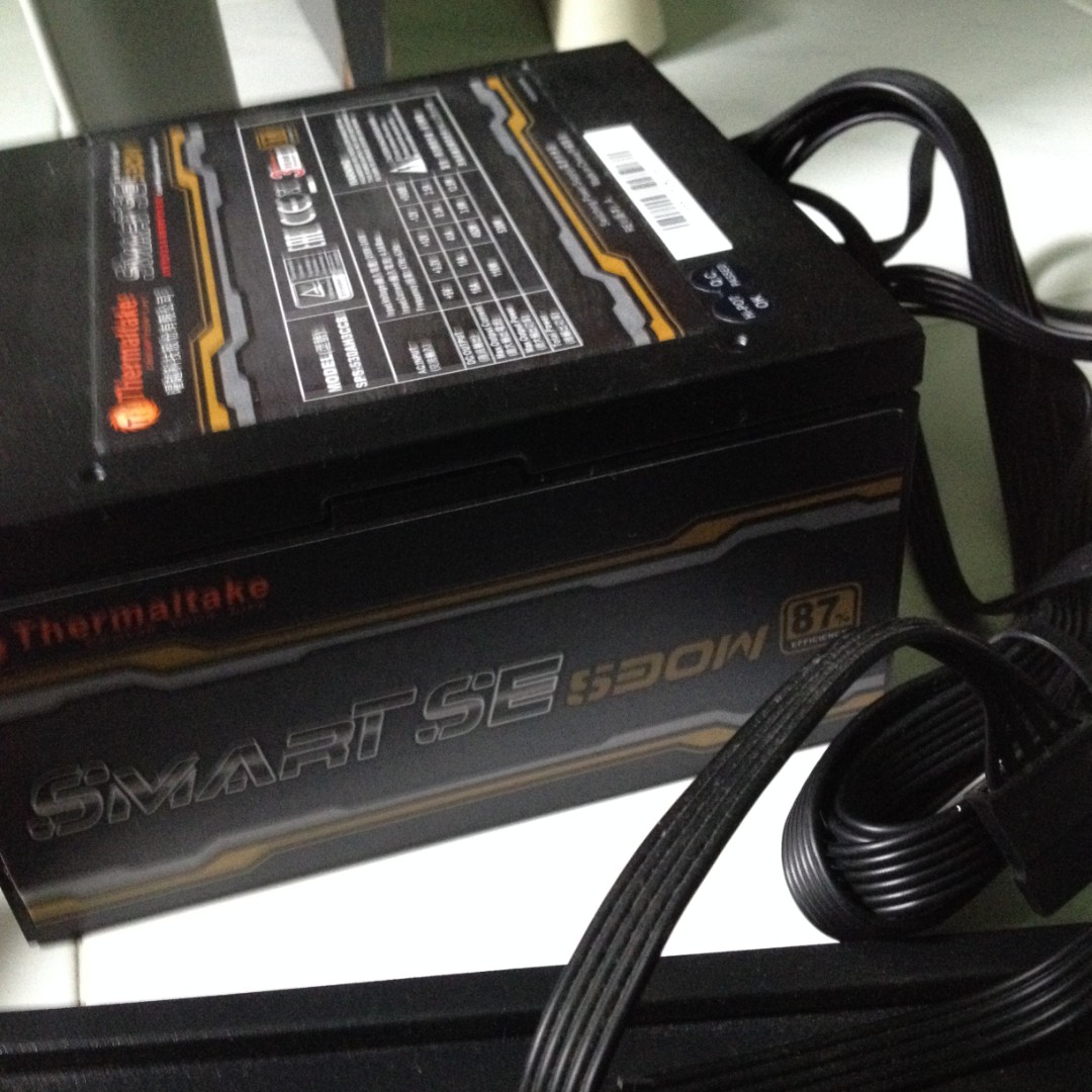 Thermaltake Smart Se 530w Modular 80 Bronze Electronics Computer Parts Accessories On Carousell