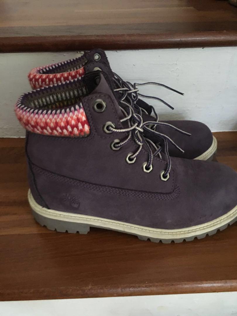 timberland knit boot