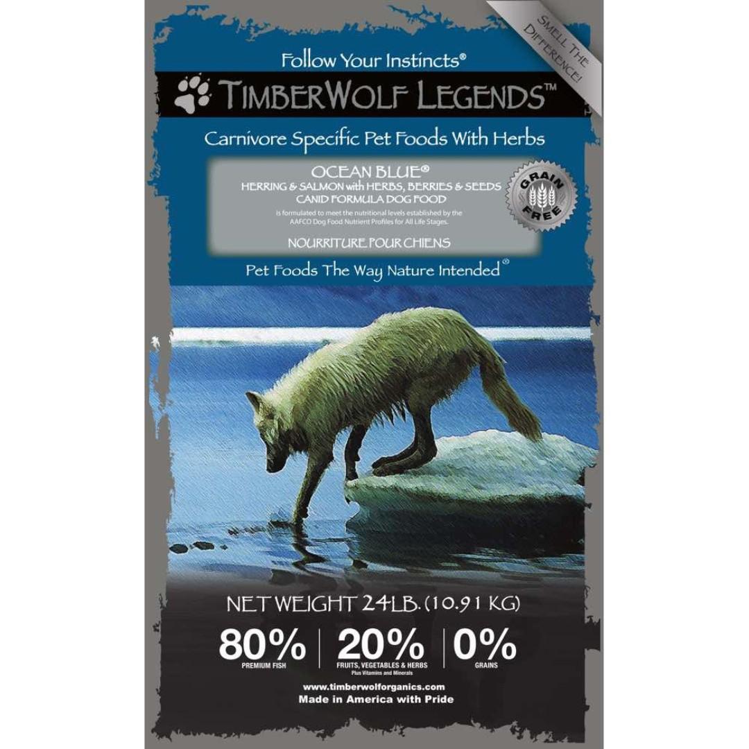 Timberwolf top dog food