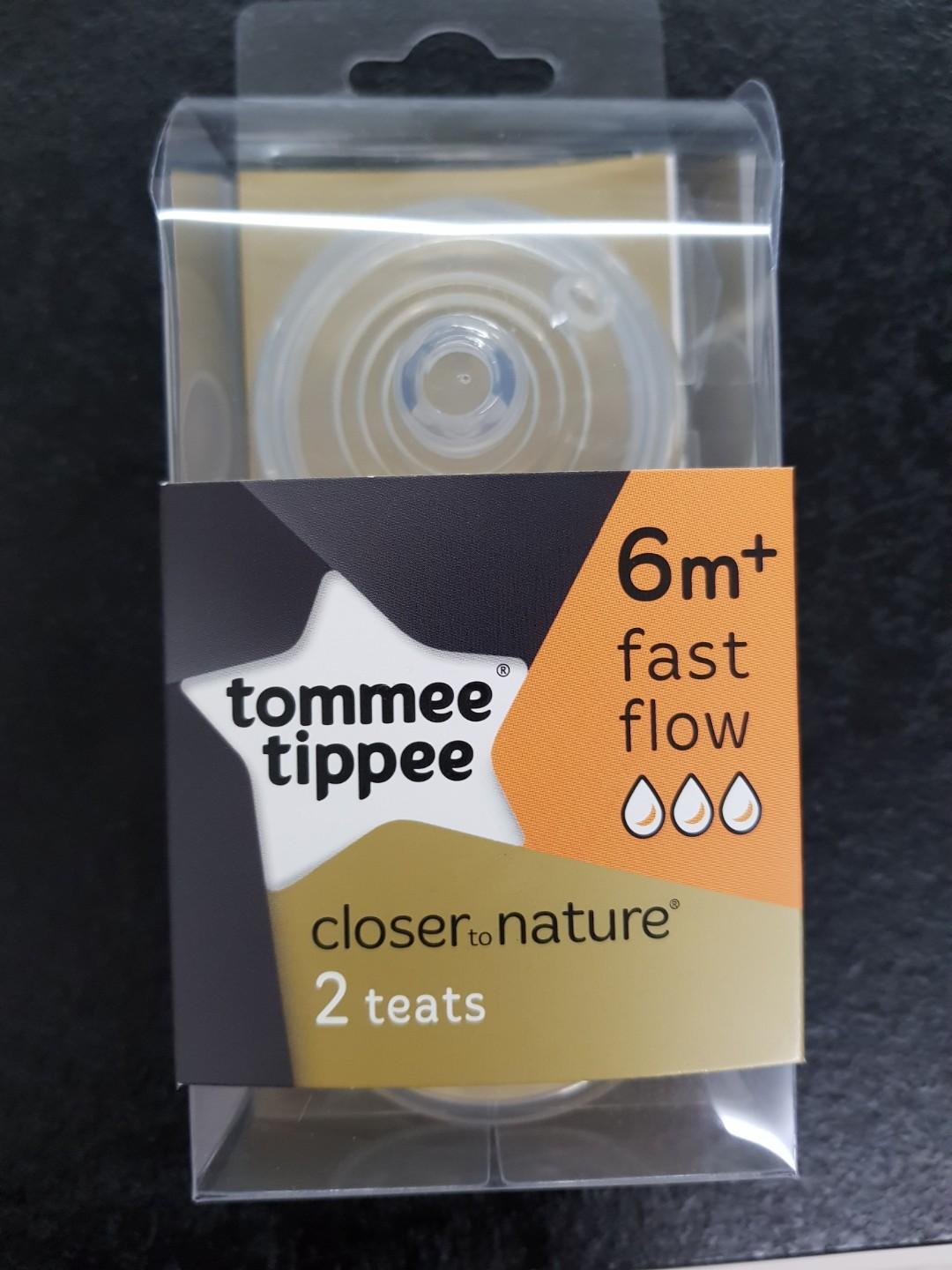 tommee tippee teats 6 months