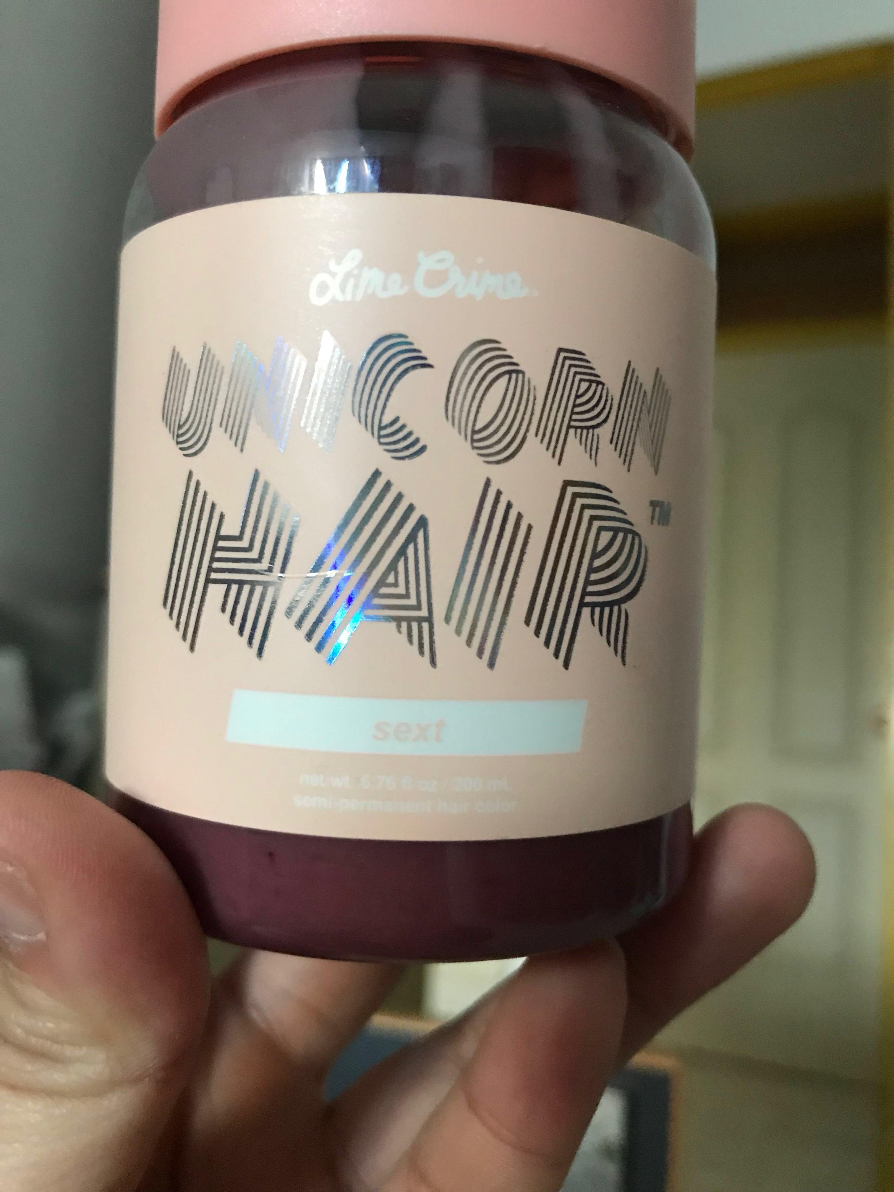 Unicorn Hair Dye Sext Health Beauty Hair Care On Carousell