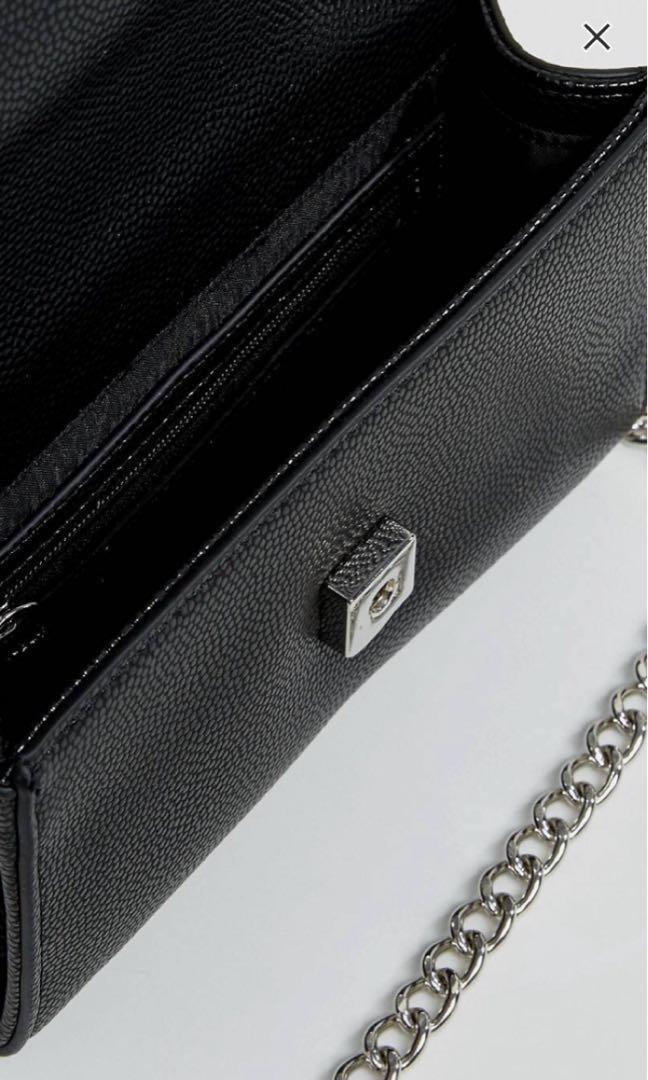 valentino foldover tassel bag