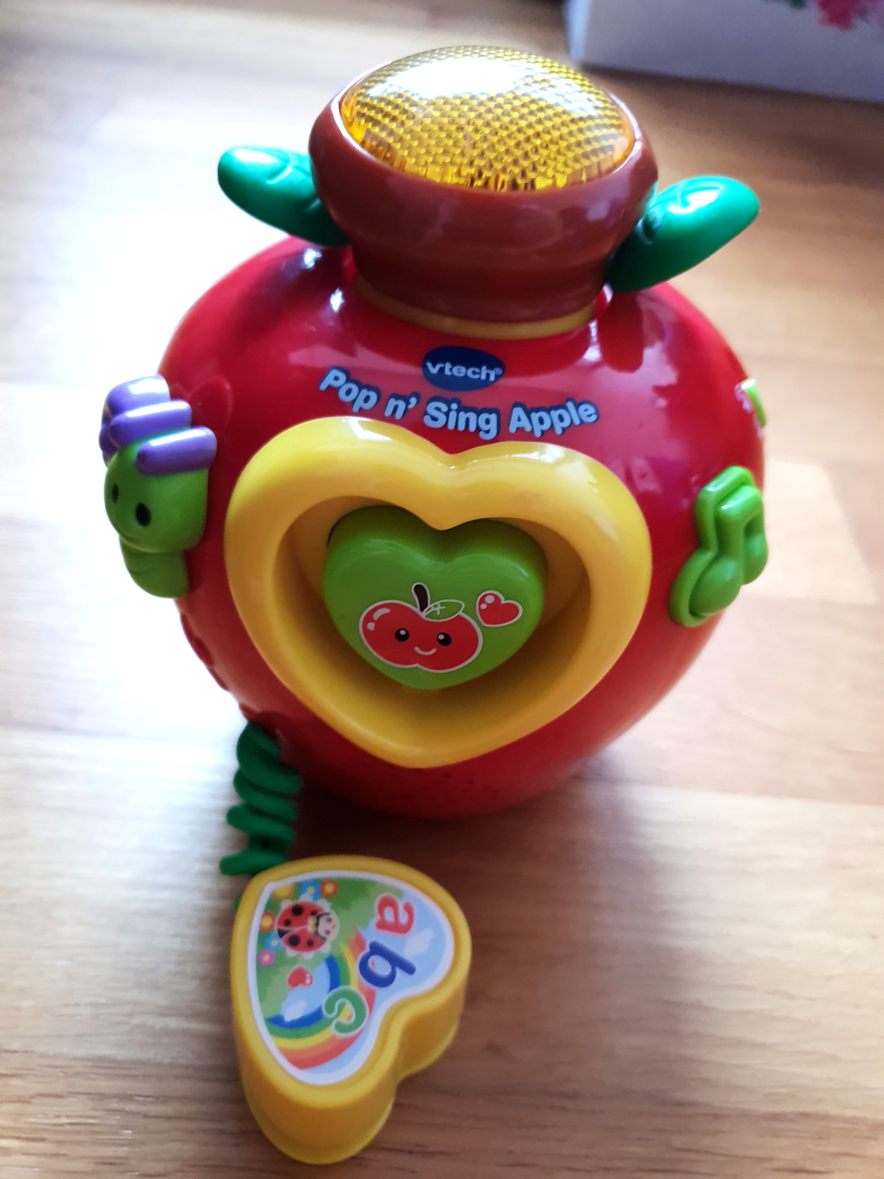 Vtech Pop n Sing Apple, Babies & Kids, Infant Playtime on Carousell