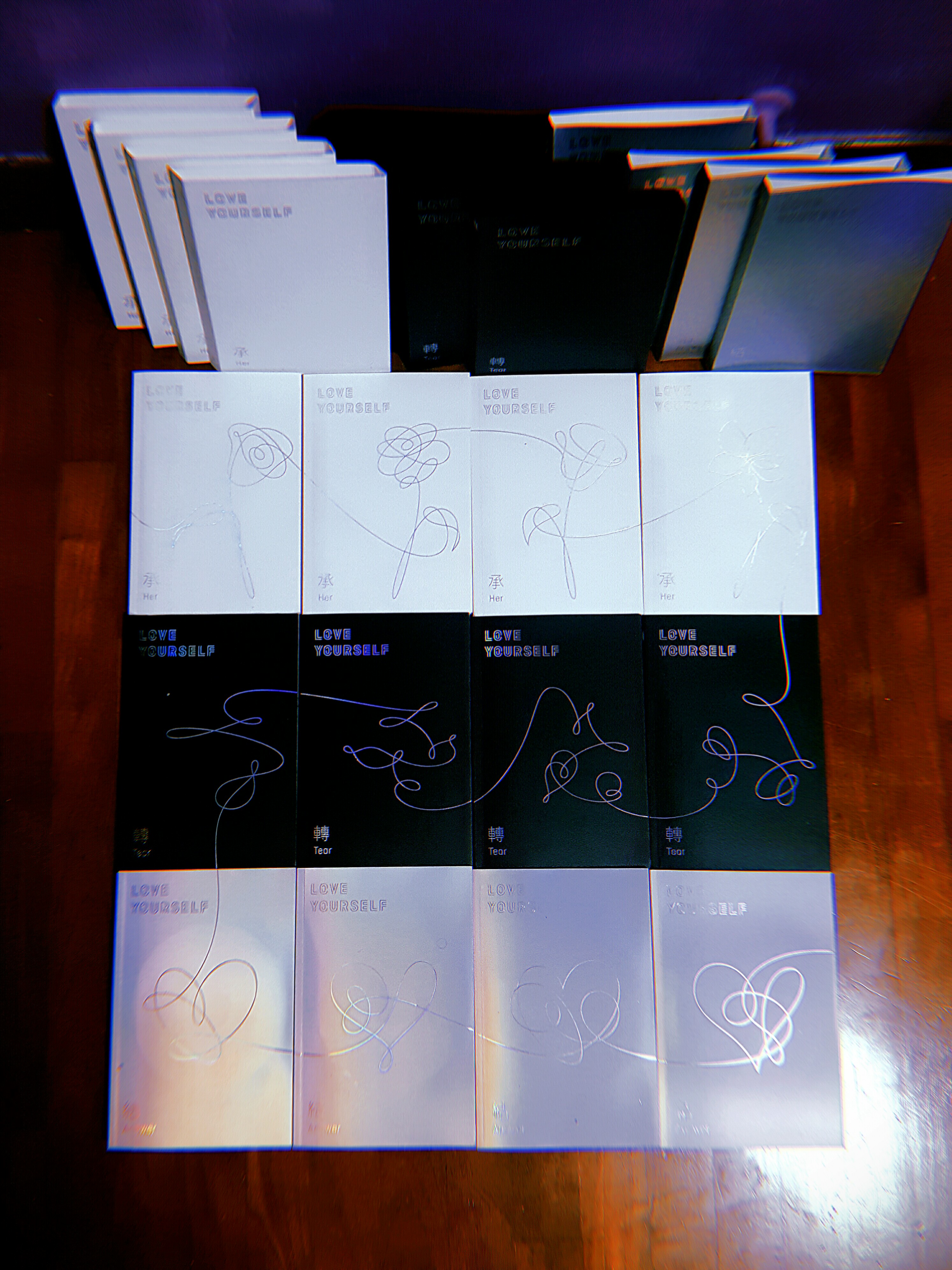 Wts Bts Love Yourself Her Tear And Answer Albums Unsealed Entertainment K Wave On Carousell
