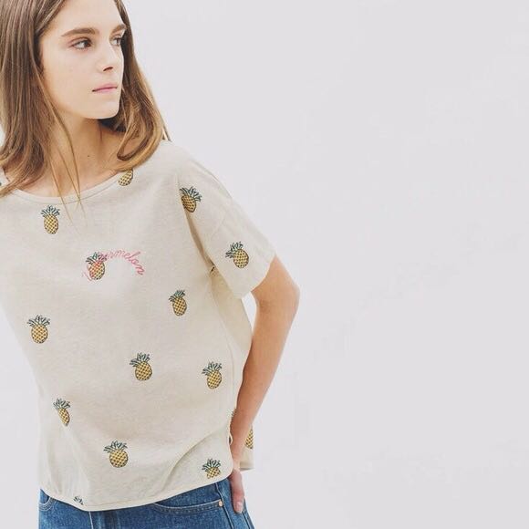zara pineapple shirt