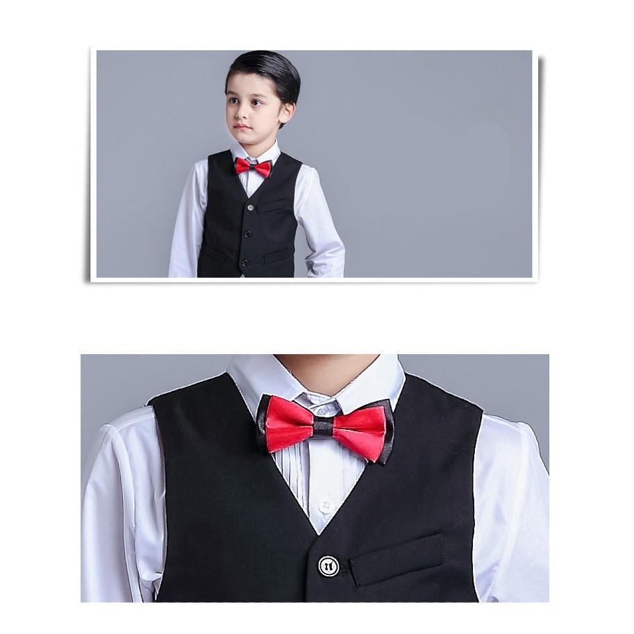 4 Pcs Baby Kids Toddler Boys Clothes Wedding Party Outfit Sets Christening Coat Babies Kids Boys Apparel 8 To 12 Years On Carousell