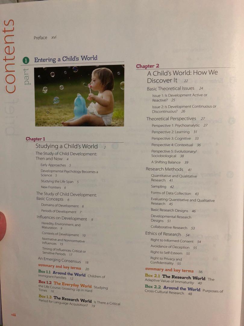 A Child's World - Infancy Through Adolescence, Hobbies & Toys, Books & Magazines, Assessment Books On Carousell