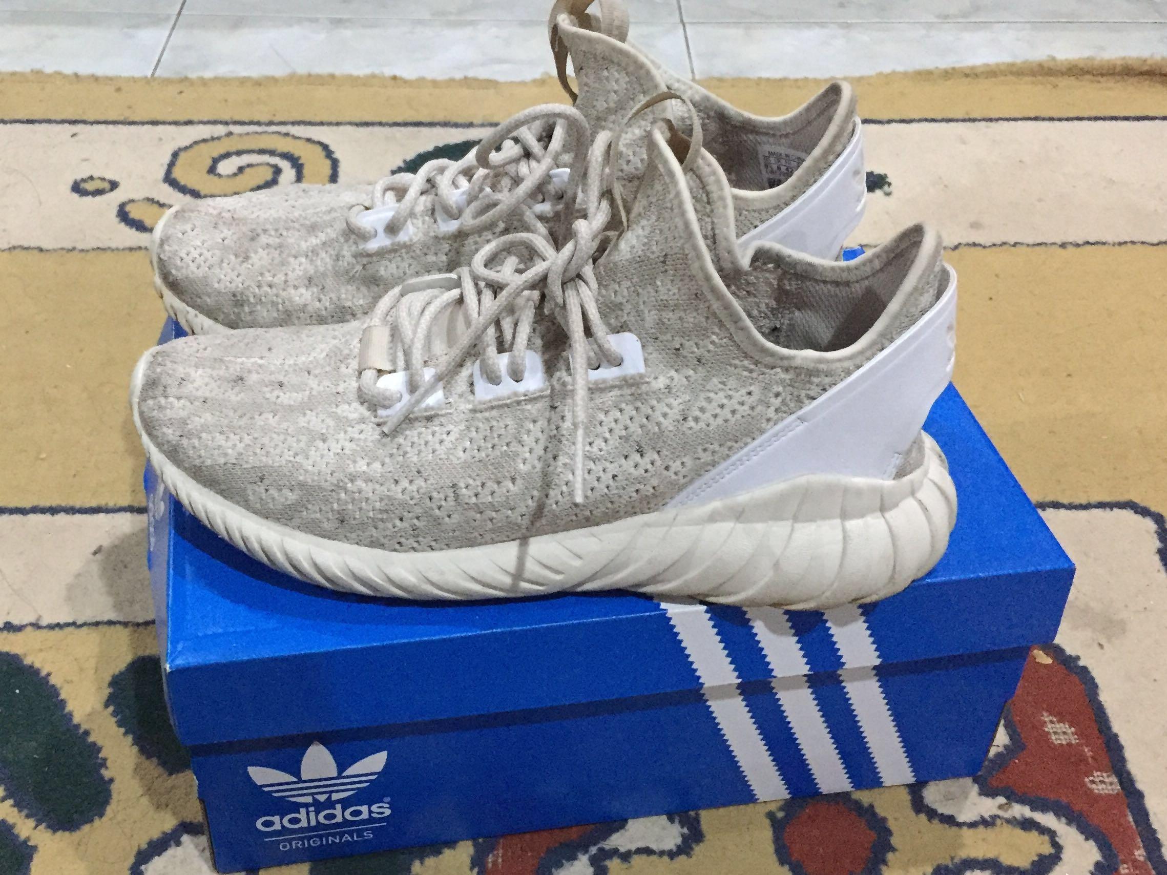 ADIDAS TUBULAR DOOM SOCK PRIMEKNIT Fesyen Pria Sepatu Sneakers di Carousell