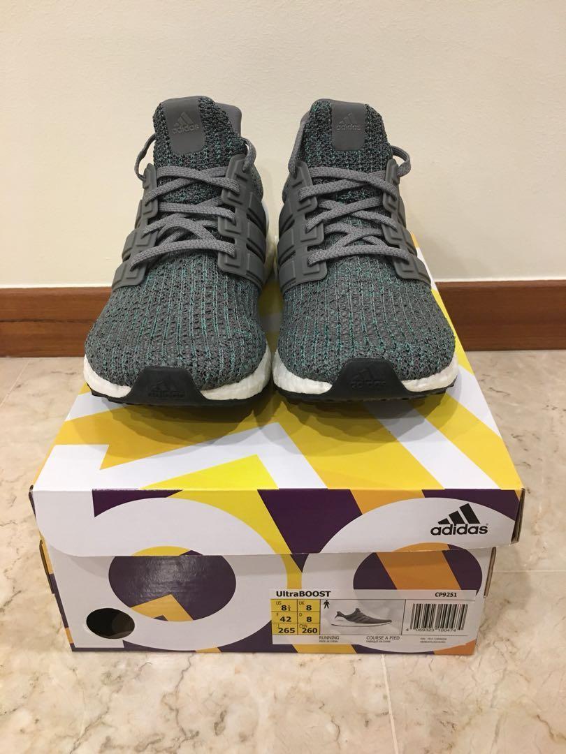 Adidas UltraBOOST 4.0 Cool Mint Men s Fashion Footwear Sneakers