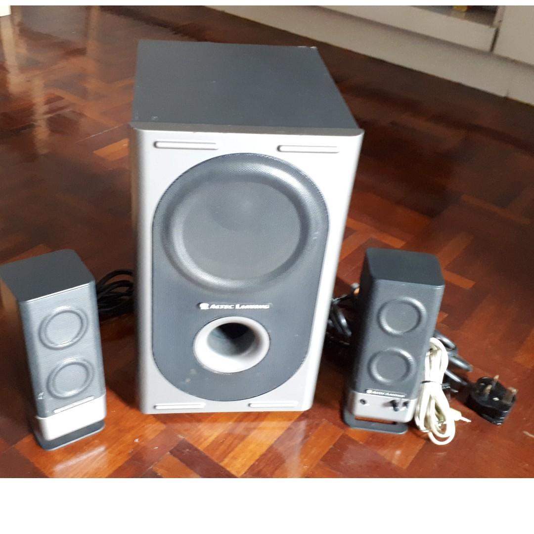 Altec Lansing 321 speaker system Ori