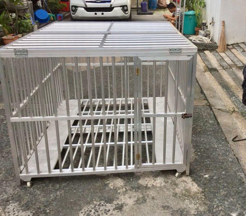 Aluminum Dog Cage, Babies & Kids, Baby Nursery & Kids Furniture, Safety Gates, Locks
