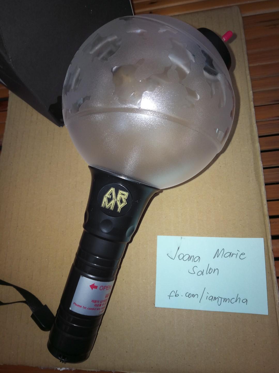 Official Army Bomb Version 1 Lightstick, Hobbies & Toys, Memorabilia &  Collectibles, K-Wave On Carousell