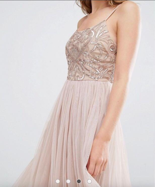ASOS Maya Cami Strap Dress with Tulle Skirt and Embellishment