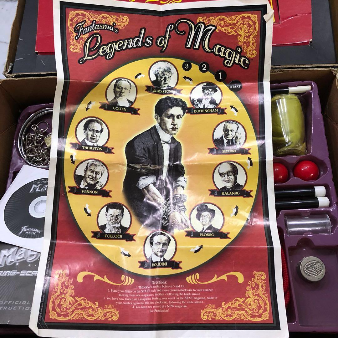 BIG Deluxe Legends of Magic DVD Set, Hobbies & Toys, Toys & Games on ...