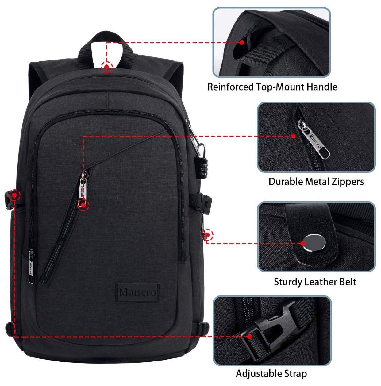 BN Mancro Business Laptop Backpack, Computers & Tech, Parts