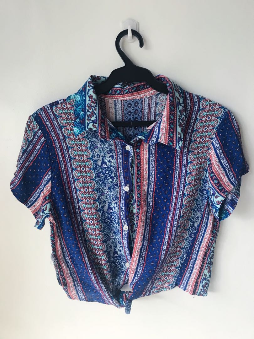 Bohemian clearance polo shirt