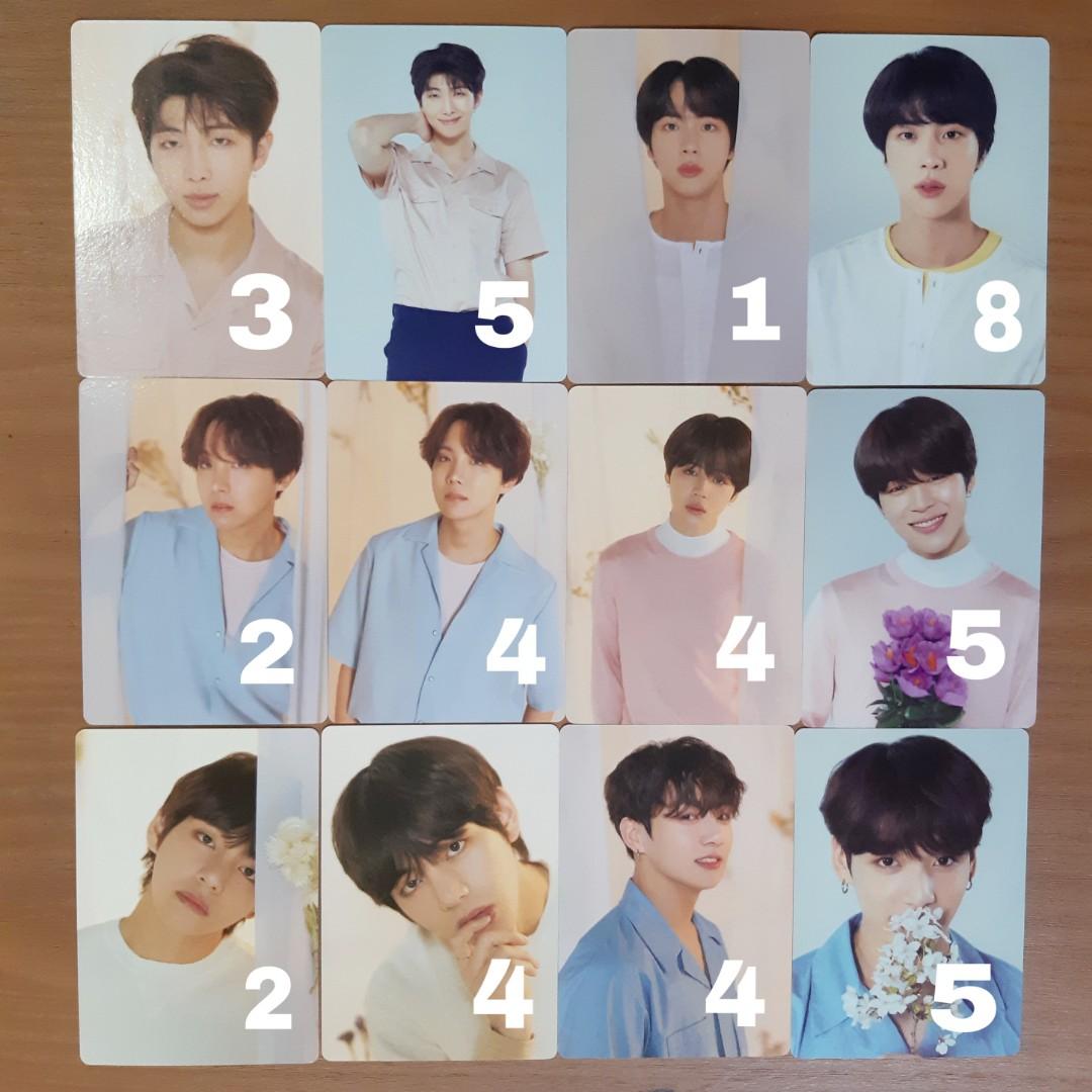 Bts Love Yourself Tour Official Merchandise Mini Photocard K Wave Di Carousell