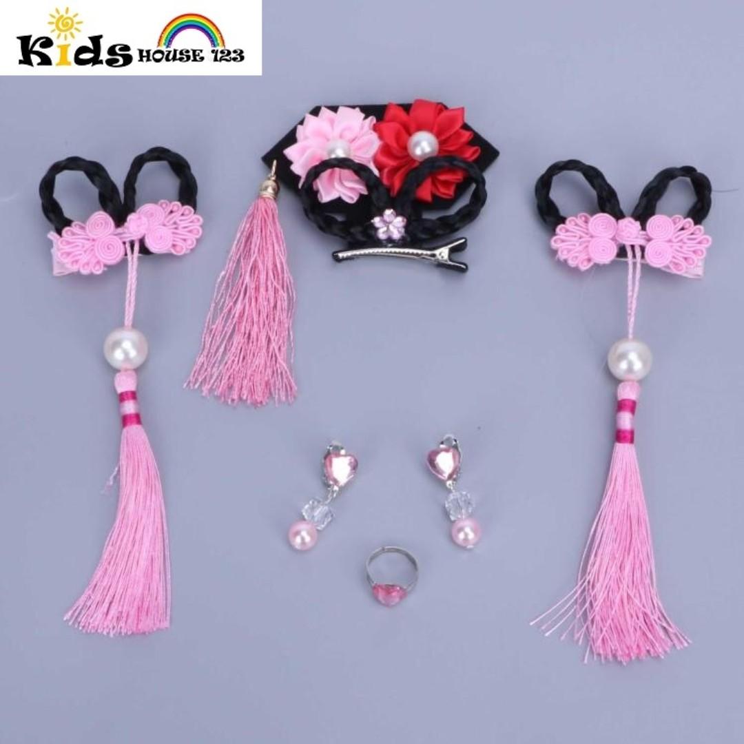 Chinese Princess Gege Costume Hair Accessories Headwear Baby