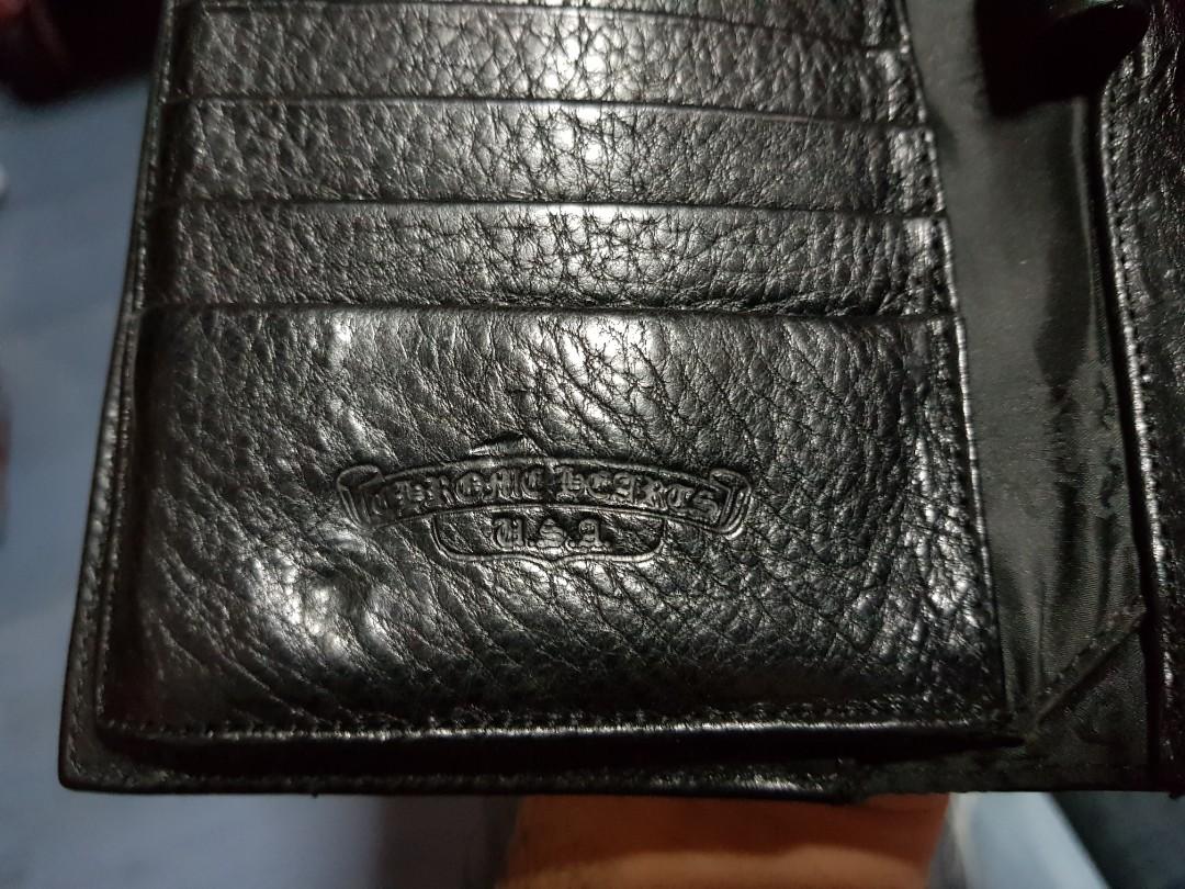 Buy Chrome Hearts WAVE CROSS BALL/Wave Cross Ball Button Leather Long  Wallet Long Wallet Black-Black from Japan - Buy authentic Plus exclusive  items from Japan