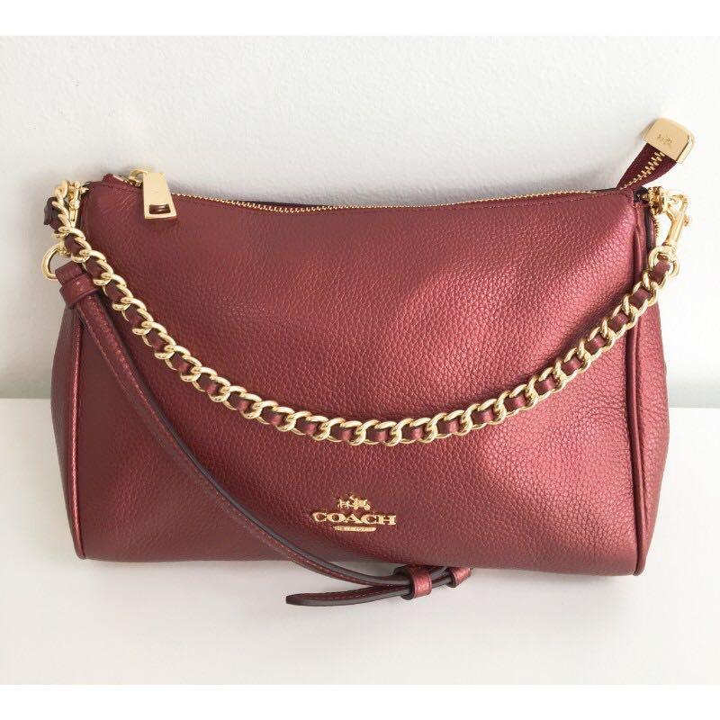 Coach pebble leather carrie crossbody new arrivals