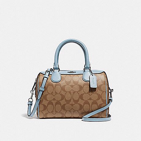 Coach MINI BENNETT SATCHEL IN SIGNATURE CANVAS COACH F32203