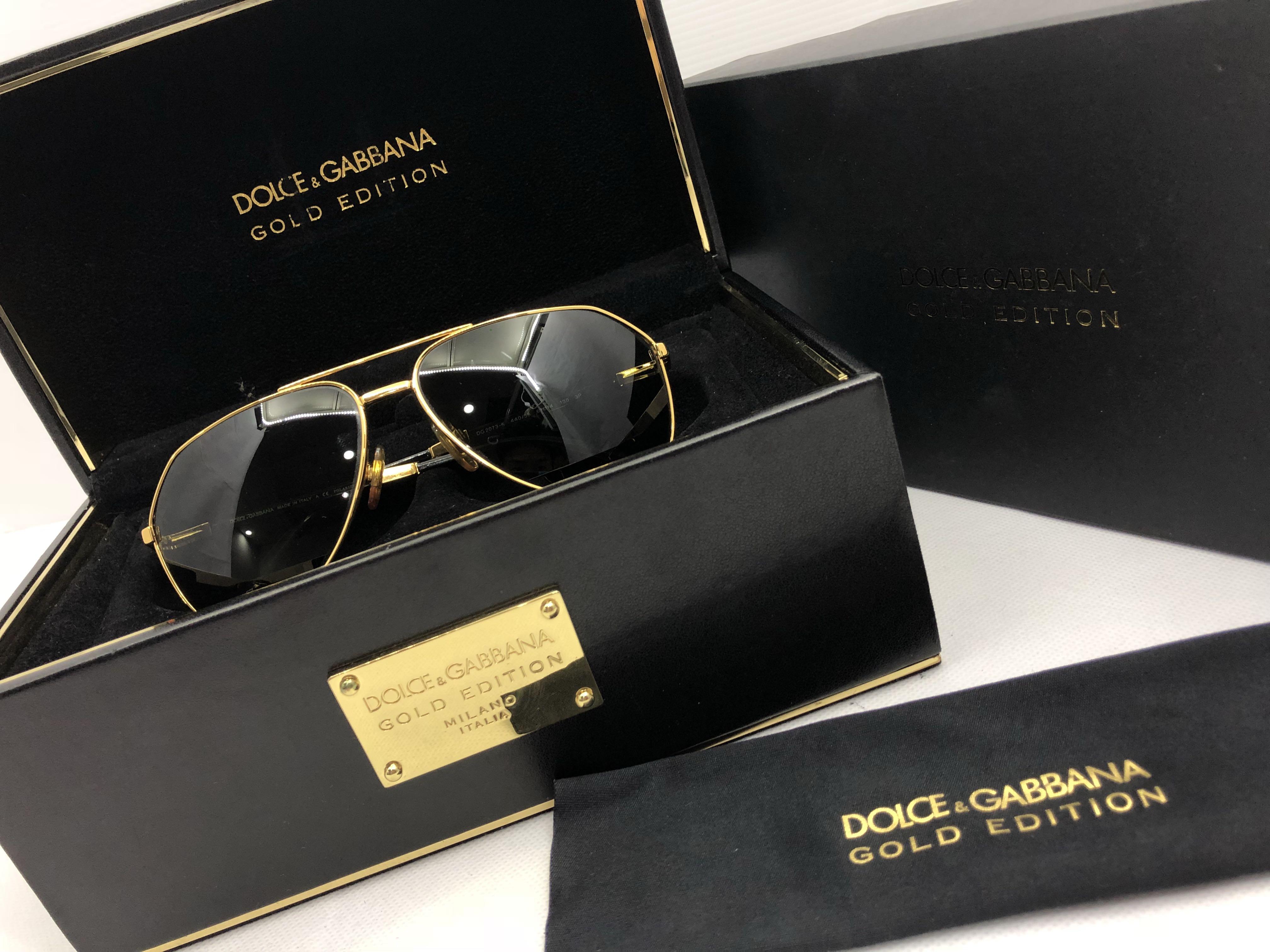 dolce and gabbana gold edition sunglasses