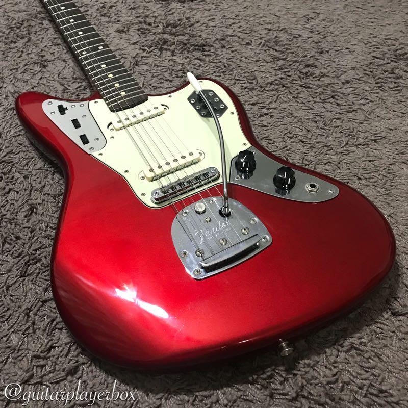 Fender classic player jaguar sales candy apple red