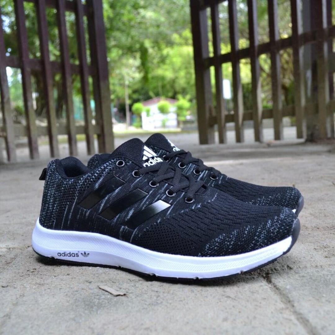 FRREPOS Adidas Cloudfoam Black White Black Stripes Men s